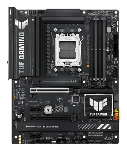 Гейминг дънна платка ASUS TUF GAMING B850-PLUS WIFI AM5 DDR5 ATX MB 1xHDMI 1xDP 3xM.2 4xSATA