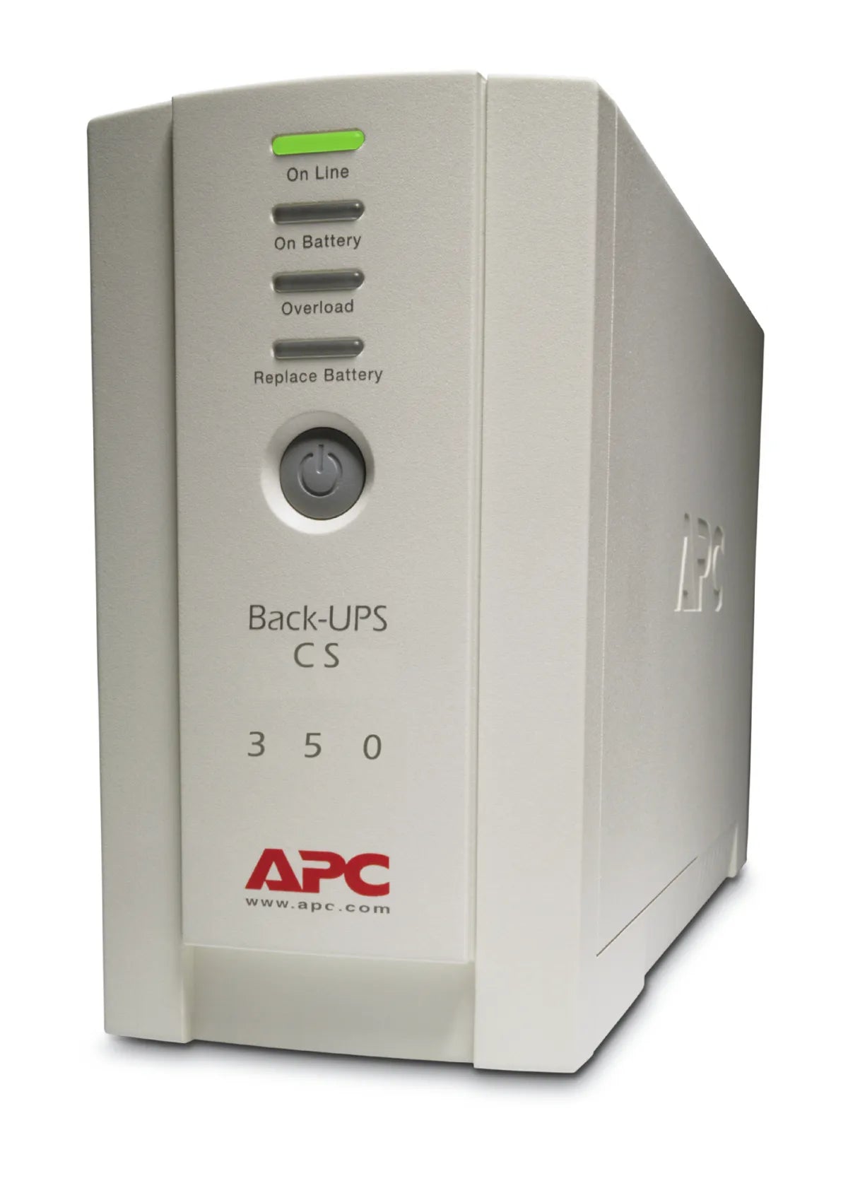 Off Line UPS APC Back-UPS CS 350 UPS AC 230V 210Watt 350VA RS-232 USB output connectors 4 beige