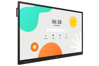 Професионален дисплей със сензорен екран Samsung WA75FX Interactive Board 75inch Android 14 IR Touch