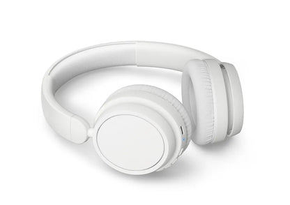 PHILIPS Wireless On Ear Headphone with mic 40mm drivers/closed-back white