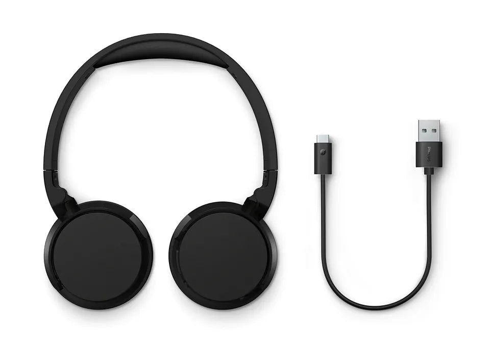 Консюмър и гейминг слушалки Philips Wireless On Ear Headphone with mic 32mm drivers/closed-back black