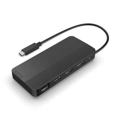 Докинг станция Lenovo USB-C Dual Display Travel Dock 1xHDMI2.1 1xDP1.4 1xUSB-A 2xUSB-C 1xRJ45 65W PD w/ 100W Adapter (EU)