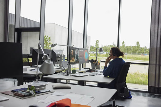 Бизнес слушалки HP Poly Savi 8420 Office Stereo Microsoft Teams Certified DECT 1880-1900 MHz Headset-EURO