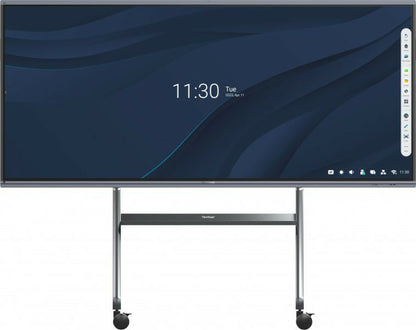 Свободностоящи стойки и количка Viewsonic VB-STND-009 Trolley Stand Height Adjustable Trolley Cart for 65inch-105inch Display up to 120Kg VESA