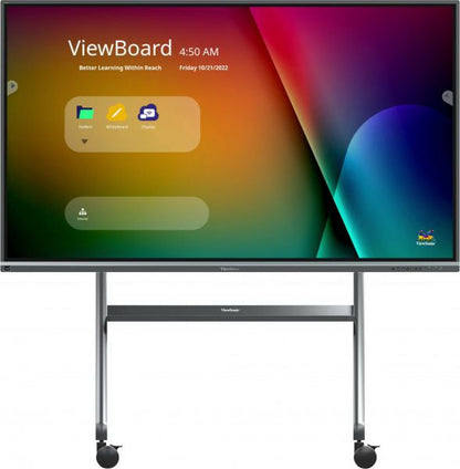 Свободностоящи стойки и количка Viewsonic VB-STND-009 Trolley Stand Height Adjustable Trolley Cart for 65inch-105inch Display up to 120Kg VESA