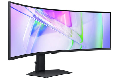 SAMSUNG S49C950 49inch 32:9 Curved 1000R 5120x1440 5ms 120Hz VESA HDR 400.HDMIx2/DPx1/USB-C 90W LAN HAS VESA Speaker cable in box