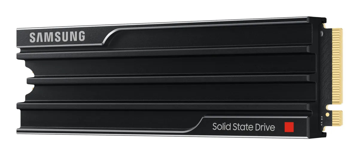 Вътрешни SSD Samsung 9100 PRO SSD Heatsink NVMe M.2 1TB PCIe 5.0 14.700 MB/s Read 13.300 MB/s Write Internal SSD for PC-Gaming and video editing