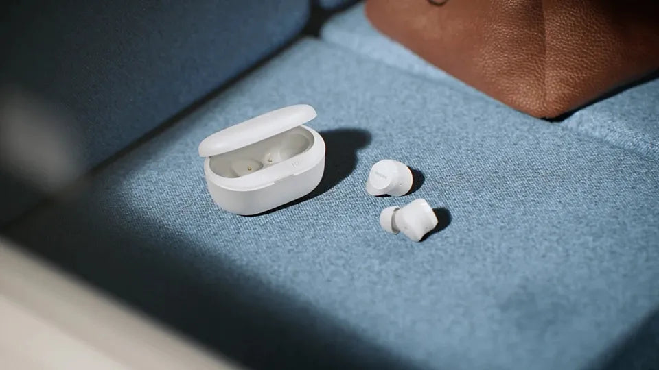 PHILIPS Bluetooth headphones IPX4 up to 24 hours playtime white