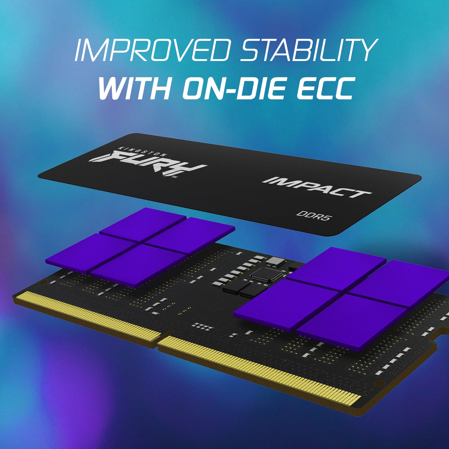 Памет за мобилен компютър Kingston Technology KINGSTON 16GB 5600MT/s DDR5 CL40 SODIMM FURY Impact PnP