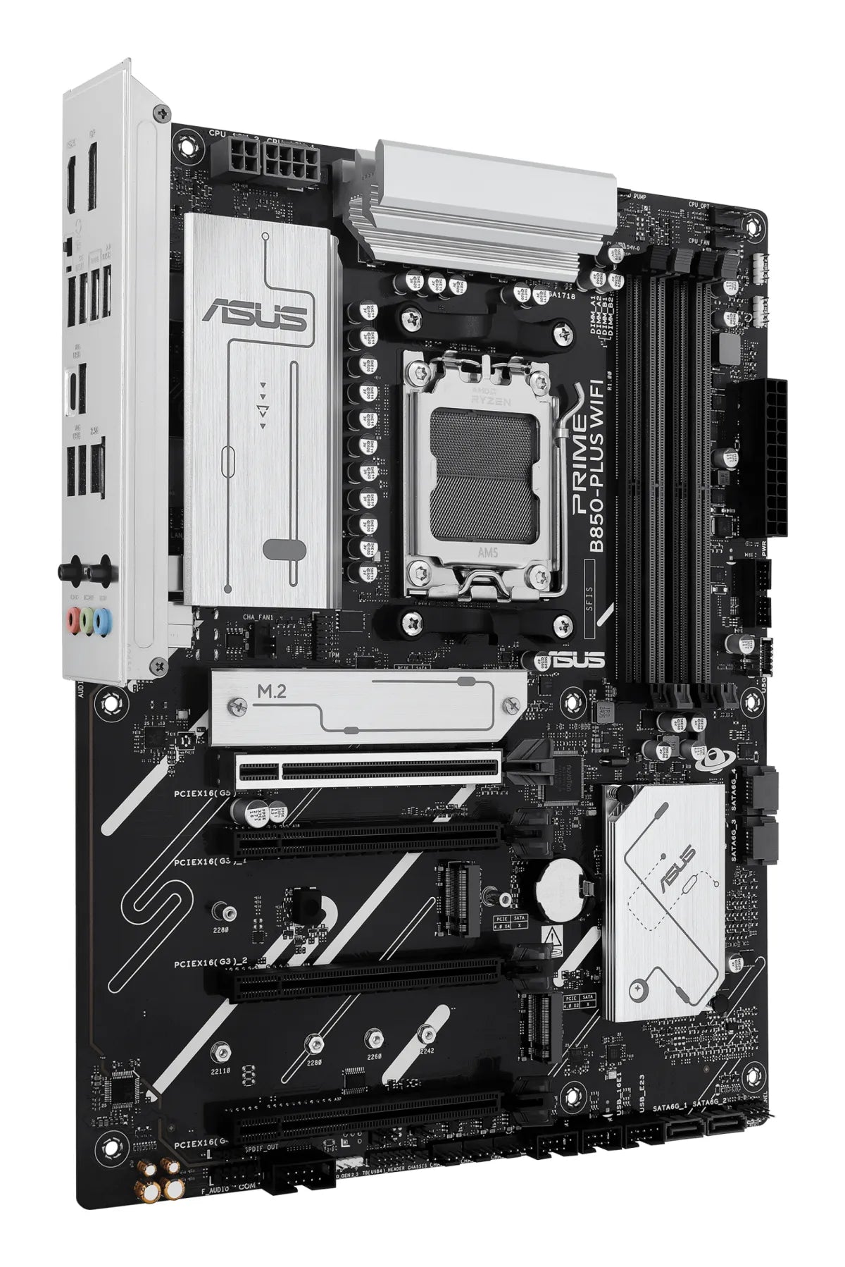 Дънна платка AMD ASUS PRIME B850-PLUS WIFI AMD B850 DDR5 ATX motherboard 1xHDMI 1xDP 3xM.2 4xSATA