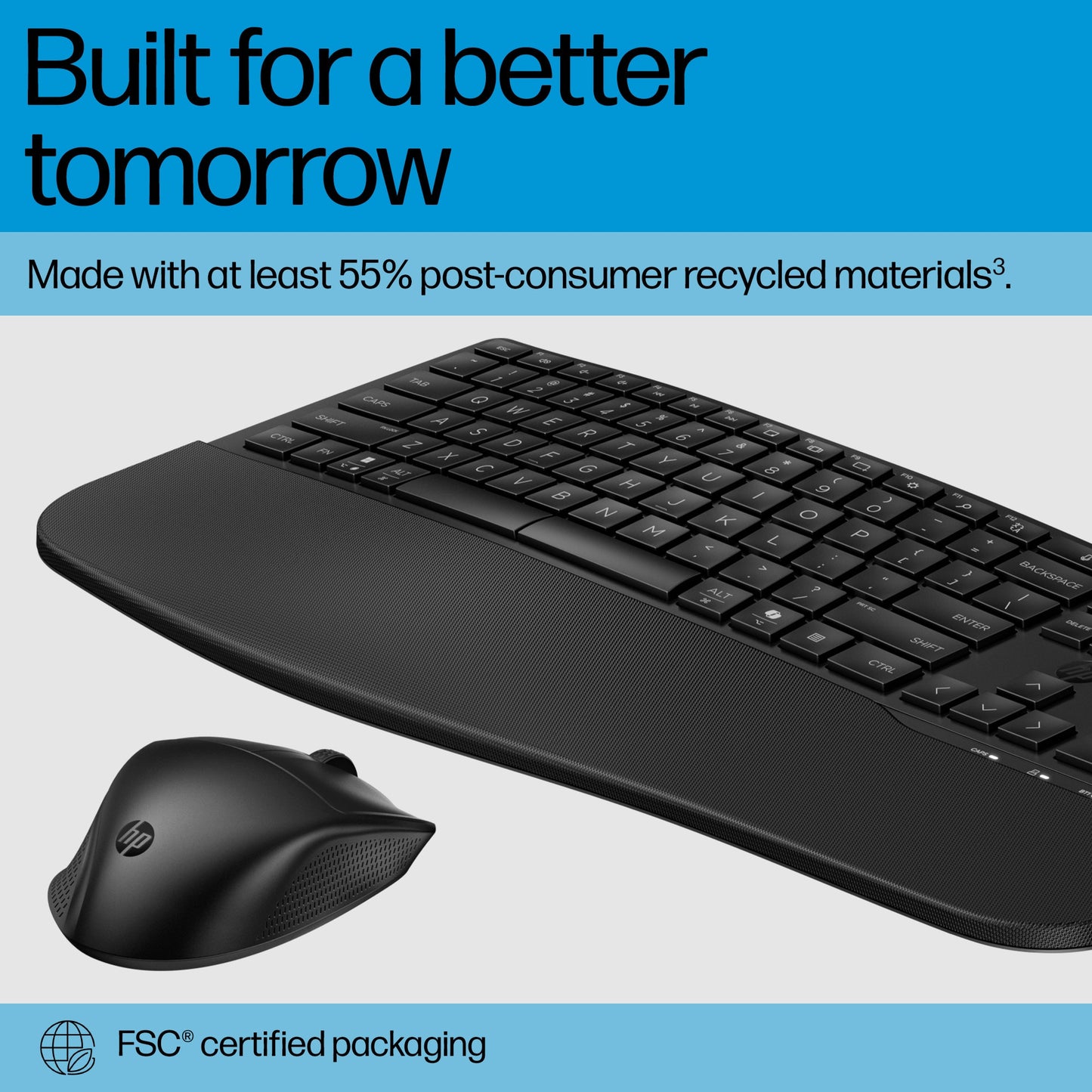Мишка и клавиатура - безжичн HP 685 CFT Dual-Mode Keyboard Mouse Combo