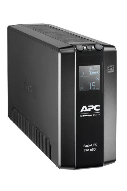 Line Interactive UPS тип кула APC Back-UPS Pro BR650MI UPS AC 230V 390Watt 650VA USB output connectors 6 Black