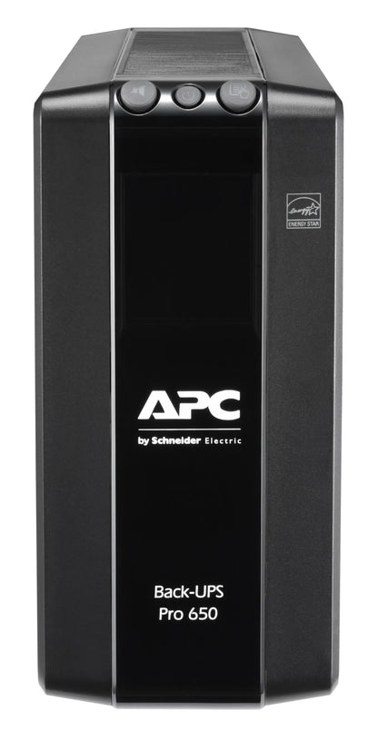 Line Interactive UPS тип кула APC Back-UPS Pro BR650MI UPS AC 230V 390Watt 650VA USB output connectors 6 Black