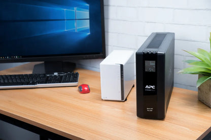 Line Interactive UPS тип кула APC Back-UPS Pro BR650MI UPS AC 230V 390Watt 650VA USB output connectors 6 Black