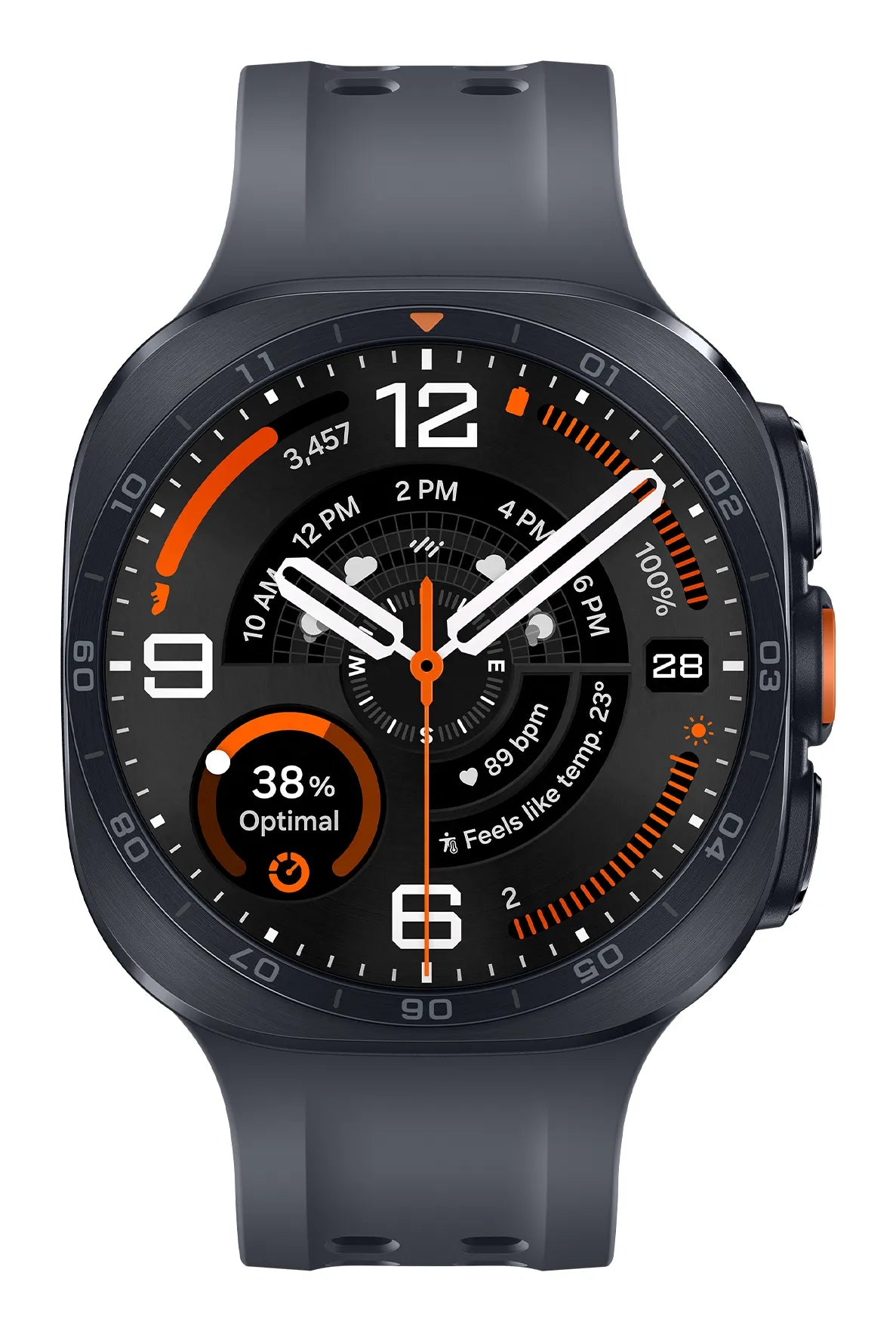 Смарт часовник Samsung Galaxy Watch Ultra 2 47mm 2/64GB LTE Black