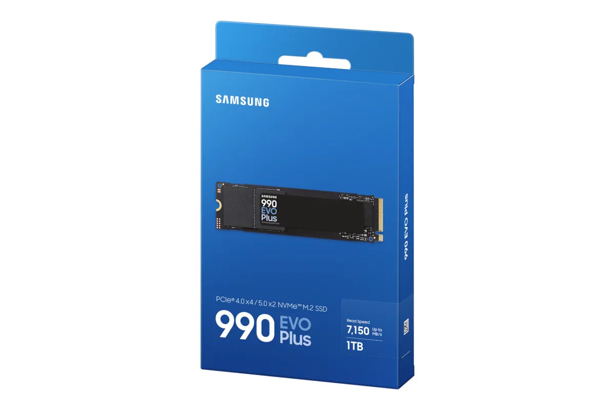 Вътрешни SSD Samsung SSD 990 EVO Plus 1TB M.2 NVMe PCIe