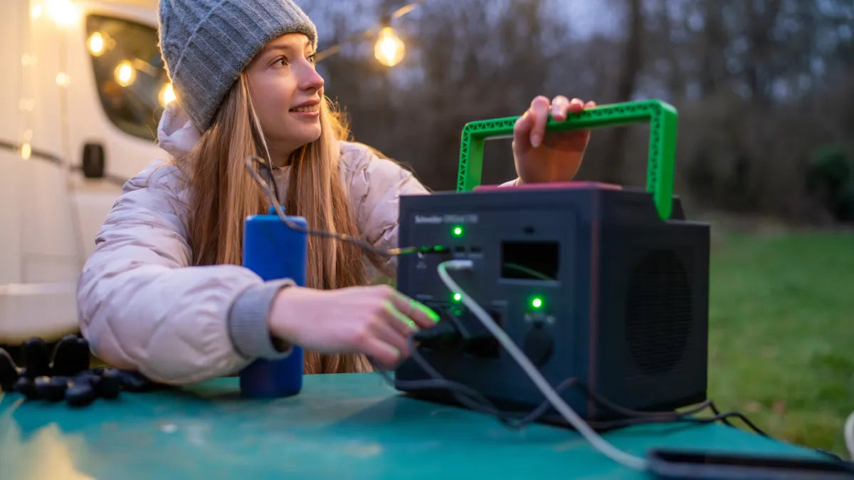 Акумулаторно захранване APC Schneider OffGrid Portable Power Station 730 738Wh Lithium-ion 2 Schuko Sinewave
