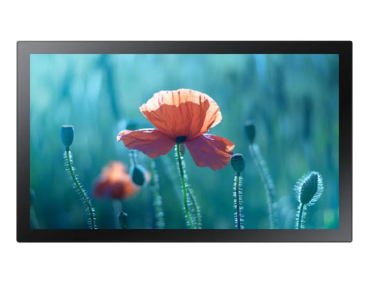 Професионален дисплей със сензорен екран Samsung QB13R-T 13inch Touch FHD 16:9 300 nits 16/7 operation black HDMI RS232 in USB 2.0 Ethernet WiFi SSSP6 Tizen Player