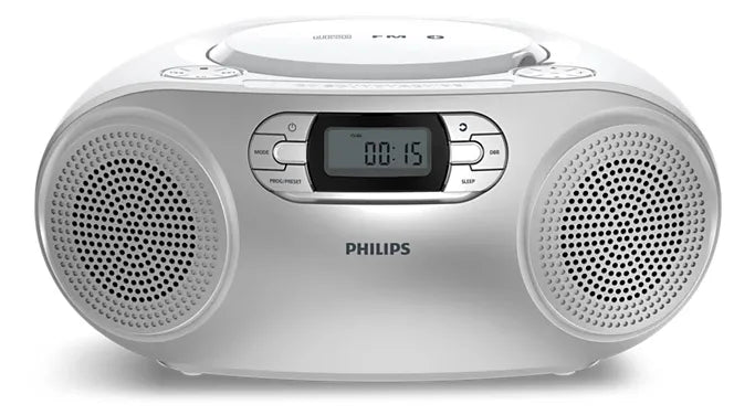 Високоговорител и саундбар система Philips CD Player Radio Bluetooth 3W RMS silver