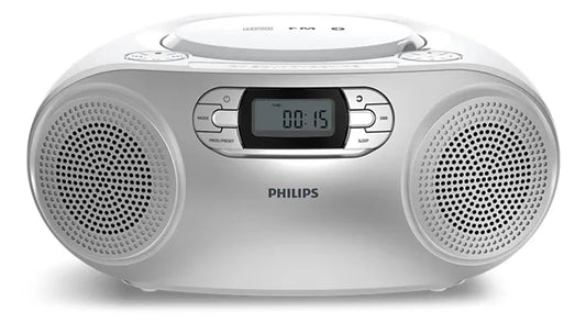 Високоговорител и саундбар система Philips CD Player Radio Bluetooth 3W RMS silver