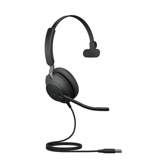 Бизнес слушалки Jabra Evolve2 40 USB-A MS Mono Headset