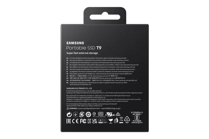 Външен SSD Samsung T9 4TB USB 3.2 Gen Portable Solid State Drive PSSD Black
