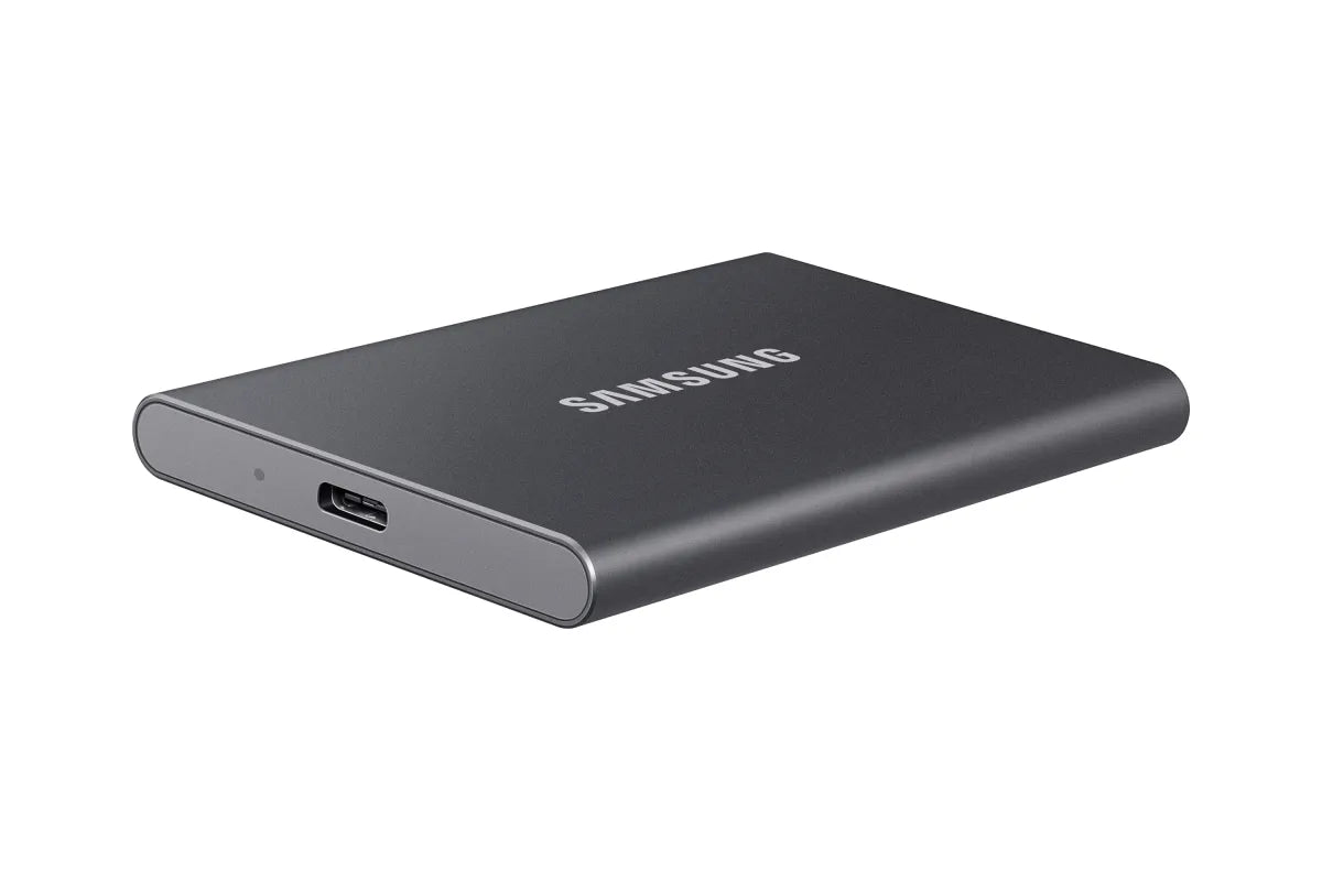 Външен SSD Samsung Portable SSD T7 2TB external USB 3.2 Gen 2 titan grey