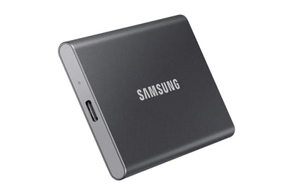 Външен SSD Samsung Portable SSD T7 2TB external USB 3.2 Gen 2 titan grey