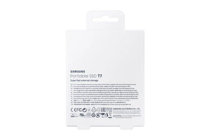 Външен SSD Samsung Portable SSD T7 2TB external USB 3.2 Gen 2 titan grey