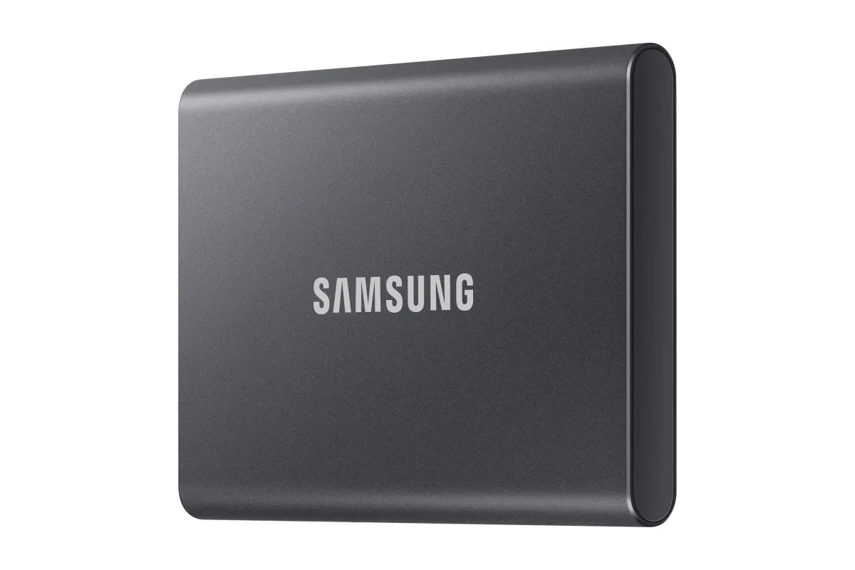 Външен SSD Samsung Portable SSD T7 2TB external USB 3.2 Gen 2 titan grey