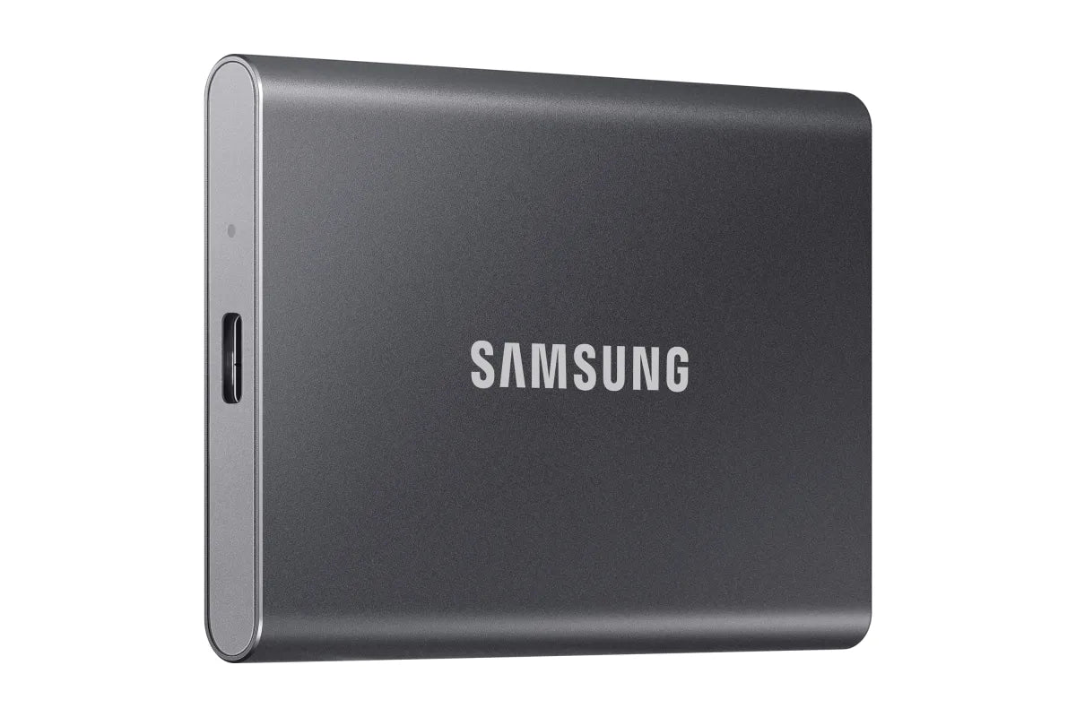 Външен SSD Samsung Portable SSD T7 2TB external USB 3.2 Gen 2 titan grey