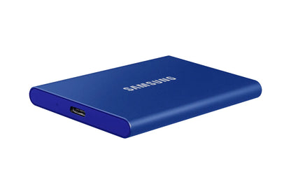 Външен SSD Samsung Portable SSD T7 1TB external USB 3.2 Gen 2 Indigo Blue