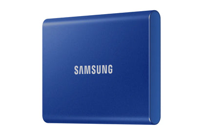 Външен SSD Samsung Portable SSD T7 1TB external USB 3.2 Gen 2 Indigo Blue