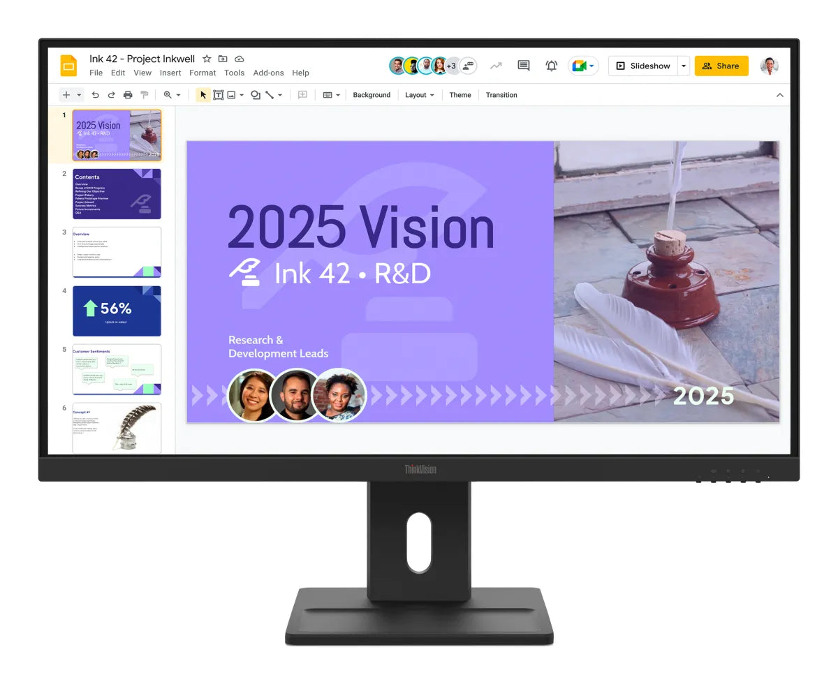 Бизнес монитор Lenovo ThinkVision E27Q-40 27inch Monitor HDMI