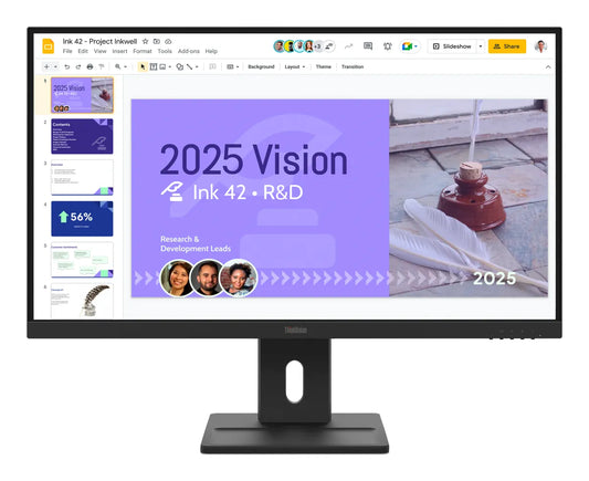 Бизнес монитор Lenovo ThinkVision E27Q-40 27inch Monitor HDMI