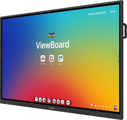 Професионални дисплеи със сензорен екран Viewsonic ViewBoard 34 serie 65inch UHD Touch IR 450nits 2x20W 2xUSB-C 8/128GB Android 14 EDLA