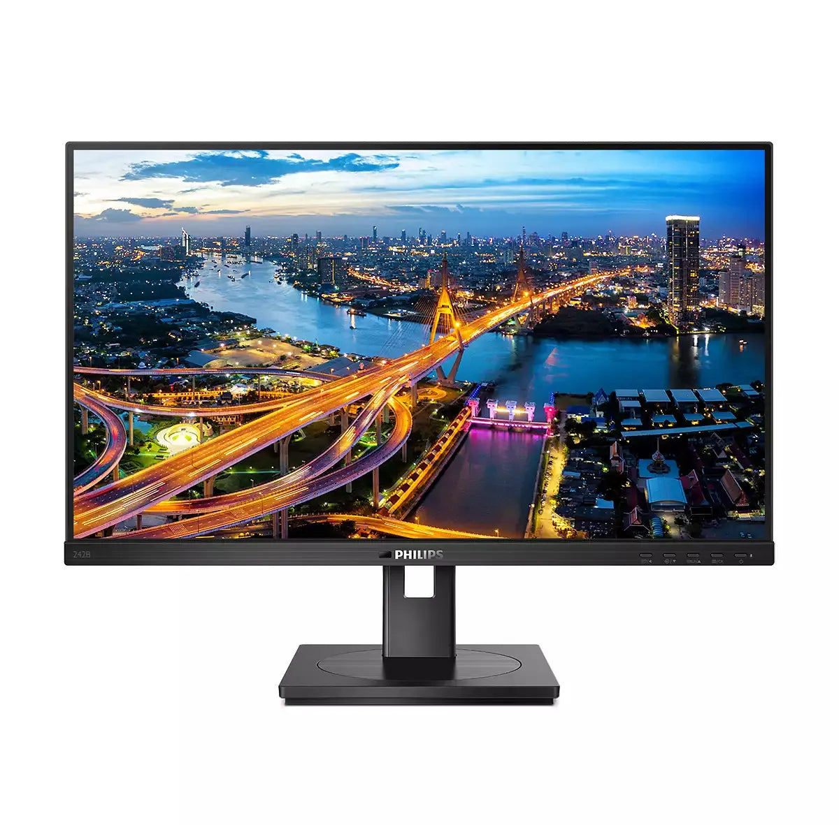 PHILIPS 242B1/00 23.8inch LCD monitor with PowerSensor IPS technology 16:9 1920x1080 250 cd/m2 4ms DVI-D Headphone out