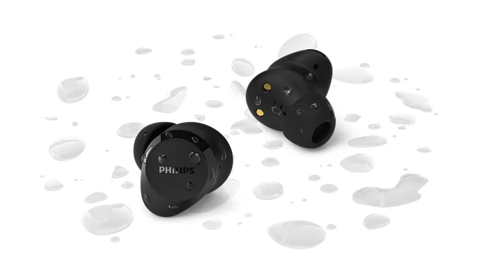 Консюмър и гейминг слушалки Philips Bluetooth headphones IPX4 up to 24 hours playtime black