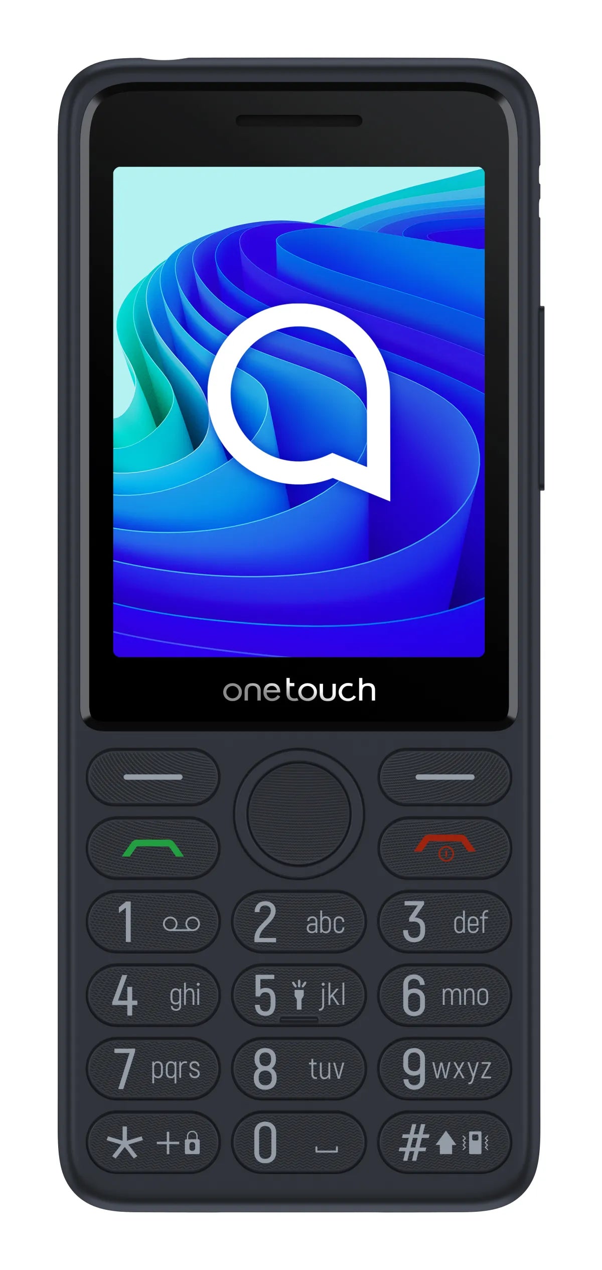 Класически мобилен телефон TCL Feature phone onetouch 4042S Dark night grey
