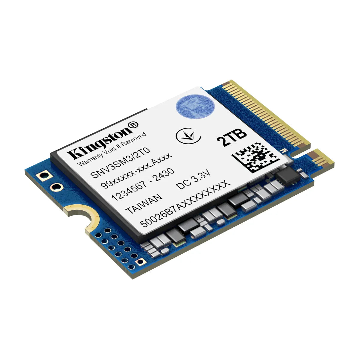 Вътрешни SSD Kingston Technology KINGSTON 2000GB NV3 M.2 2230 PCIe 4.0 NVMe SSD