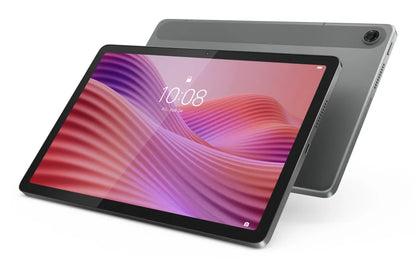 Таблет с Android Lenovo Tab WiFi MediaTek Helio G85 2.0GHz 10.1inch WUXGA 4GB DDR4X 128GB flash Android 14 Luna Grey + Clear case