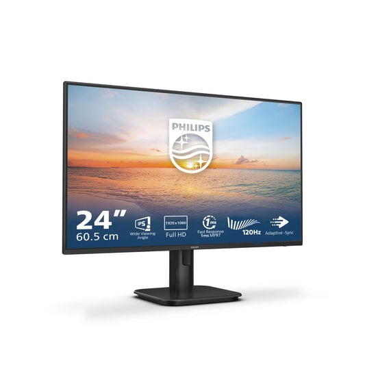 Бизнес монитор Philips 24E1N1100A/00 23.8inch 1920x1080 16:9 1ms 250cd/m2 HDMI VGA Black