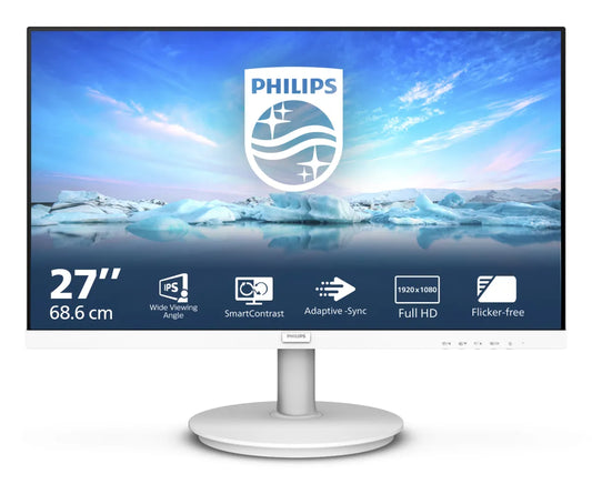 PHILIPS 271V8AW/00 27inch IPS 1920x1080 16:9 HDMI D-SUB White
