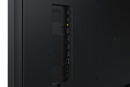 Професионален дисплей Samsung 85inch UHD/4K 16:9 QM85C Slim-LED 500nits Speakers 2x10W black 3xHDMI 2.0 DP 1.2 USB 2.0 x 2 Ethernet WiFi Dualband BT