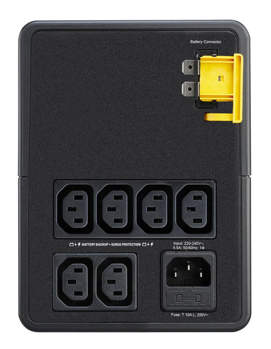 Line Interactive UPS тип кула APC Easy UPS BVX Series BVX1200LI UPS AC 220-240V 650Watt 1200VA 9Ah output connectors 6