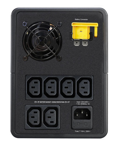 Line Interactive UPS тип кула APC Easy UPS BVX Series BVX1600LI UPS AC 220-240V 900Watt 1600VA 7Ah output connectors 6