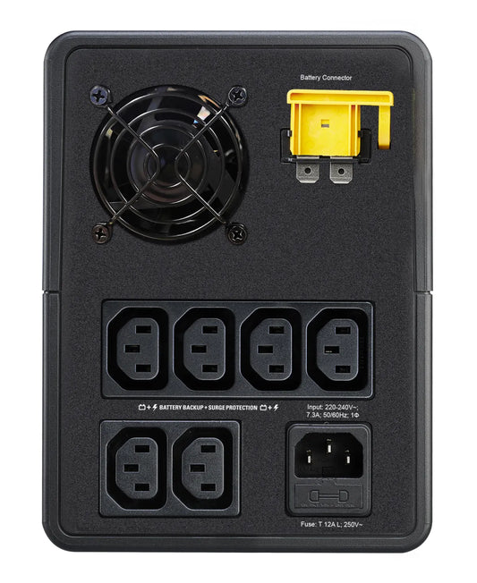 Line Interactive UPS тип кула APC Easy UPS BVX Series BVX1600LI UPS AC 220-240V 900Watt 1600VA 7Ah output connectors 6
