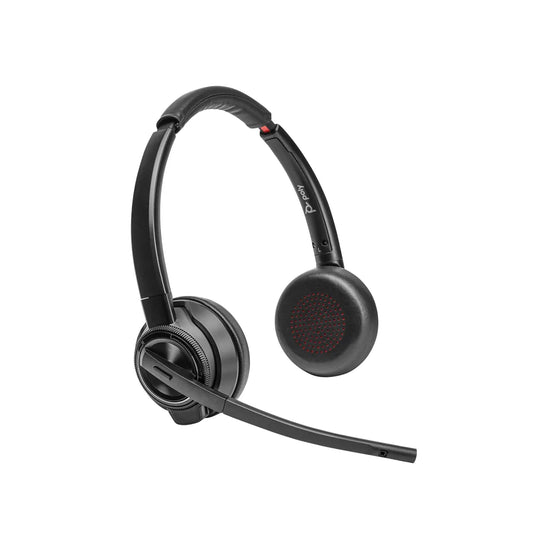 Бизнес слушалки HP Poly Savi 8420 Office Stereo Microsoft Teams Certified DECT 1880-1900 MHz Headset-EURO
