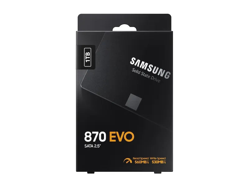 Вътрешни SSD Samsung SSD 870 EVO 1TB 2.5inch SATA 560MB/s read 530MB/s write