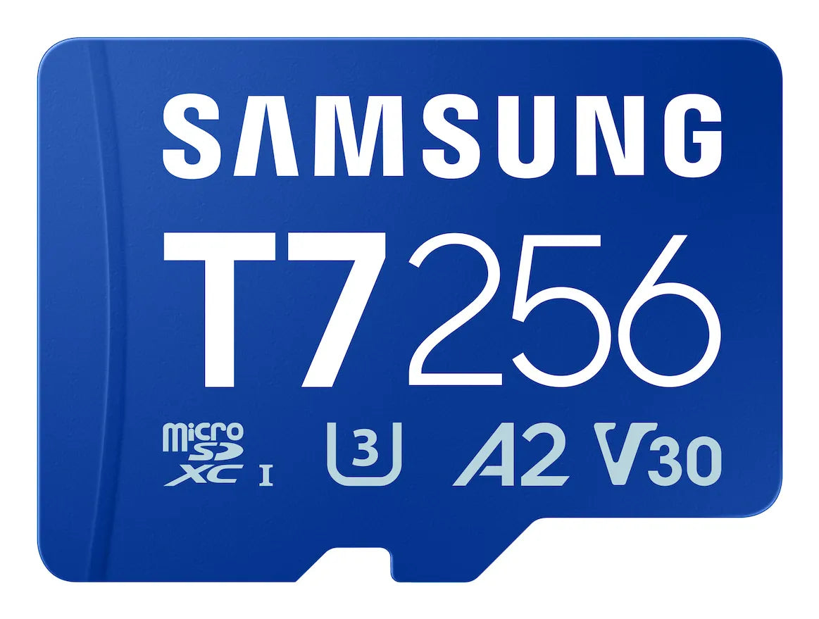 Памет SD Samsung T7 microSD Memory Card 256GB for Smartphones Tablets and Handheld Consoles up to 170MB/s Read